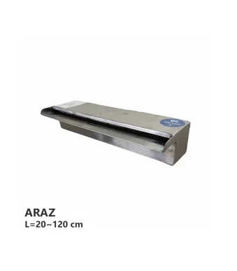 curtain water feature araz - آقای استخر ایران ارائه دهنده خدمات و تجهیزات استخر سونا و جکوزی برگه